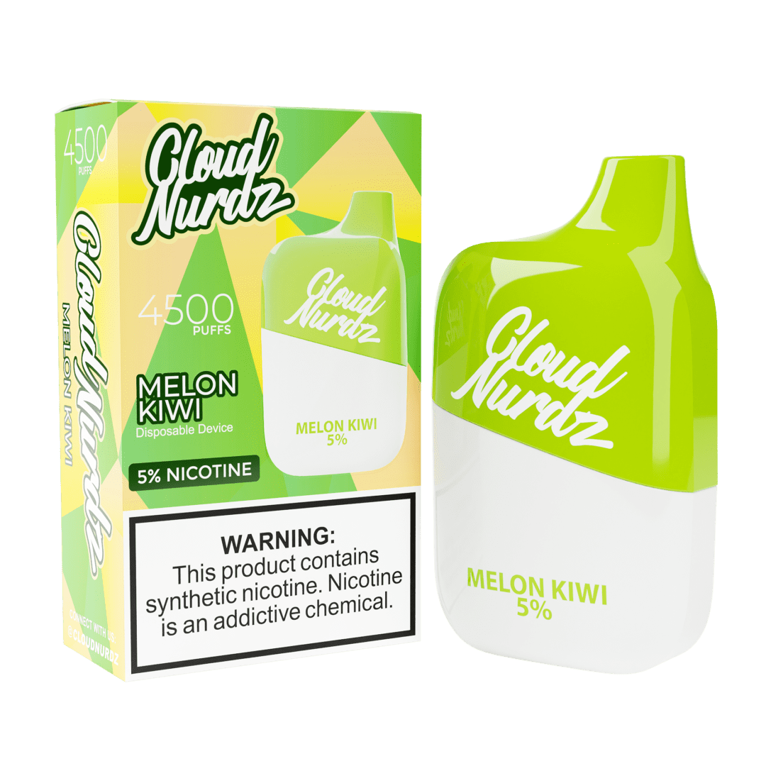 Buy Flavored Vape Juice Online Iced Kiwi Melon By Cloud Nurdz Salts –  Mi-One Brands Pod Vape Flavors Australia