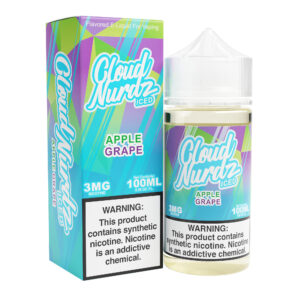 Apple Grape Iced - Cloud Nurdz Freebase - 100mL