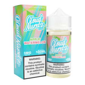 Apple Watermelon Iced - Cloud Nurdz Freebase - 100mL