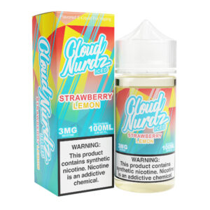 Strawberry Lemon Iced - Cloud Nurdz Freebase - 100mL