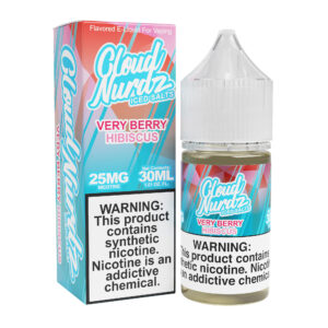 Very Berry Hibiscus Iced - Cloud Nurdz Salts - 30mL